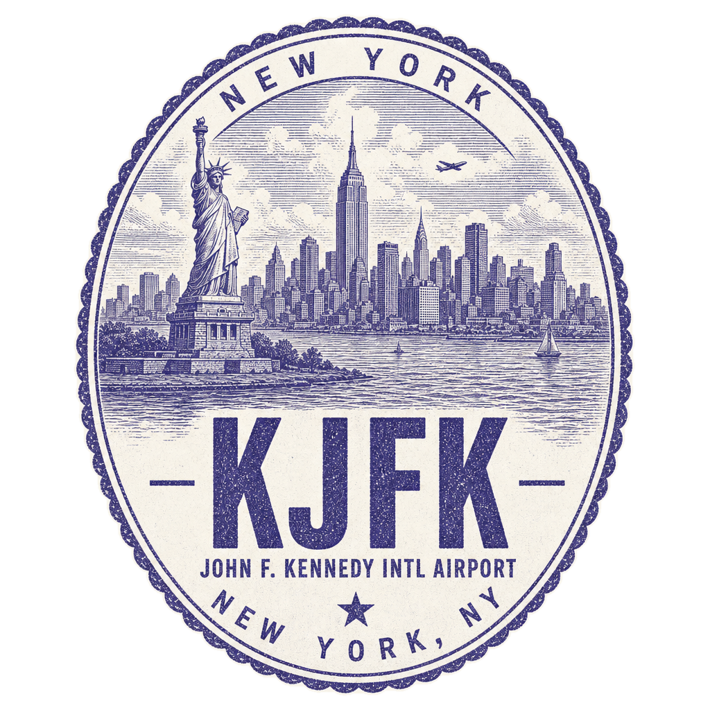 KJFK passport stamp