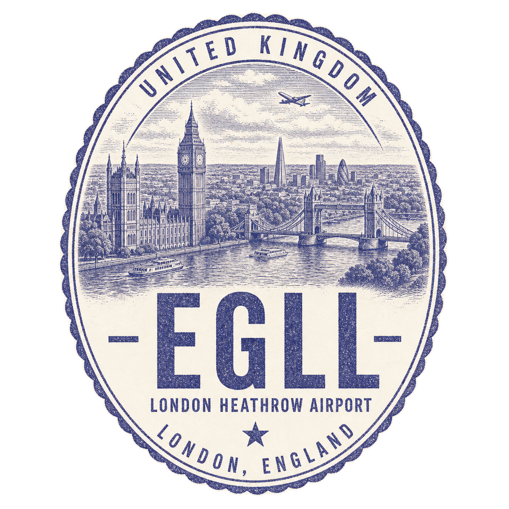 EGLL passport stamp